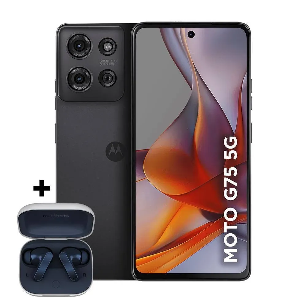 Imagem do produto Smartphone Motorola Moto G75 5G Music Edition Moto Buds - 256GB 16gb R