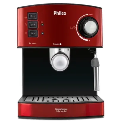 Cafeteira Philco PCF24 Expresso & Cápsulas Inox Red 220v