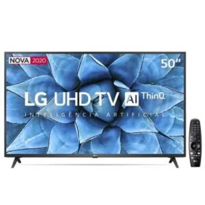 Smart TV LED 50" UHD 4K LG 50UN7310PSC - R$2374
