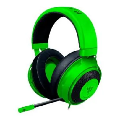 Headset Gamer Razer Kraken Multi-plataform Verde | R$ 580