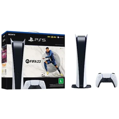 Console Playstation 5 Digital Edition 825GB SSD FIFA 23 Bundle