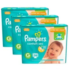 FRALDA PAMPERS G