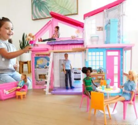 Casa Malibu, Barbie, Mattel, Multicolorido | R$ 504