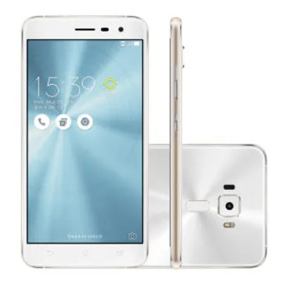 Smartphone Asus Zenfone 3 ZE552KL 64GB Branco 4G Tela 5.5" por R$ 1214 (10x)