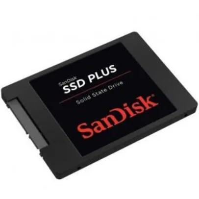 SSD Sandisk Plus 2.5" 480GB SATA III 6GB/s SDSSDA-480G | R$ 329