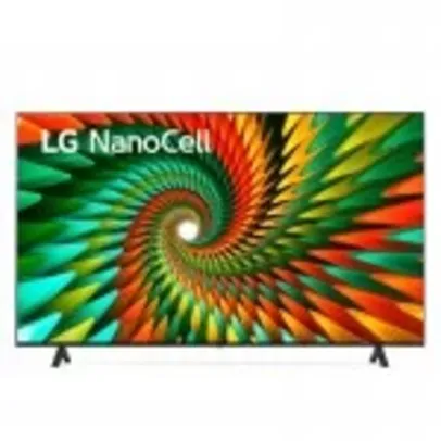 Smart TV LG 55 NanoCell 4K UHD WebOS 23 ThinQ AI 55NANO77SRA