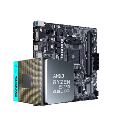 [CC Ame R$1064] Kit amd ryzen 5 4650G, placa mae asus prime A320M-K