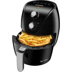 Fritadeira Elétrica Sem Óleo - Air Fryer Mondial AF-31 New Pratic 3,5L Preta com Timer 220v | R$342