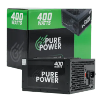 Fonte Pure Power, 400W, Black, PP-PSU1-400W