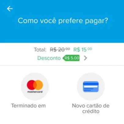 [App Mercado Pago] R$ 5 reais de desconto na recarga - qualquer operadora.