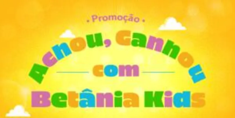 Promoção| Betânia Kids - Concorra a vale-presentes