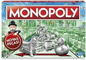 [Prime]Jogo Hasbro Gaming Monopoly - C1009 Hasbro Gaming Verde/vermelho | R$ 67