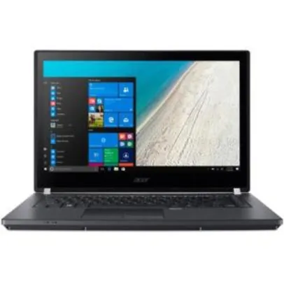 Notebook Acer Travelmate P4 Intel Core I5 7200U 8GB 1TB 14´´ com Leitor Digital Windows 10 PRO Preto TMP449-G2-M-513D - R$2369