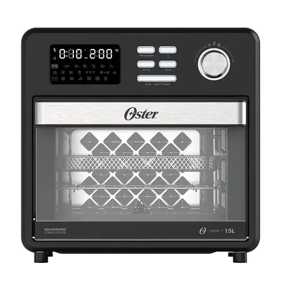 Forno Fryer Oster 15L Multifunções Compact 10 em 1 OFOR160 