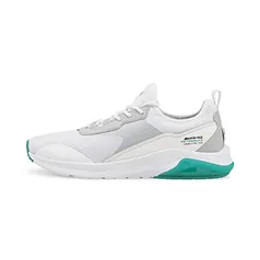 Tênis MAPF1 Electron Pro, Puma, Masculino, Branco/Prata/Verde, 41