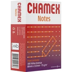 Bloco Anotação Chamex Notes 75g 80mmx115mm 300 Folhas