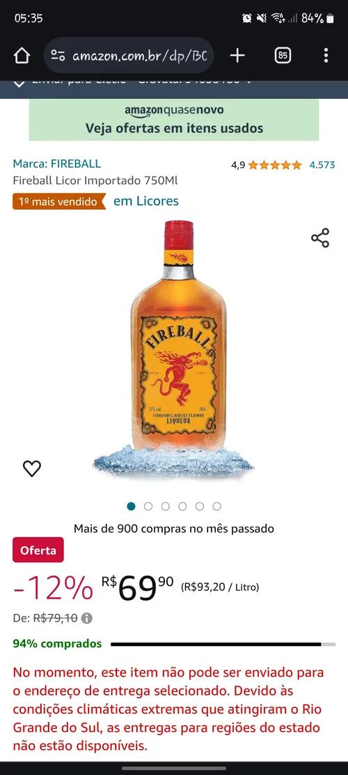 Imagen na descrição da promoção