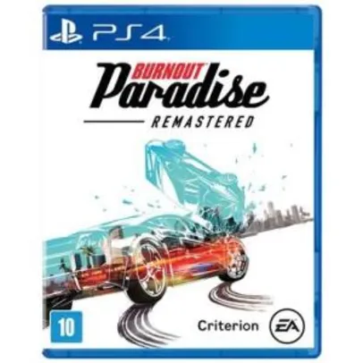 Game Burnout Paradise Remastered PS4 | R$50