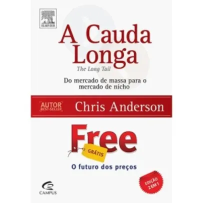 [Submarino] Livro - A Cauda Longa + Free (Edição Exclusiva 2 Livros em 1) por R$ 13