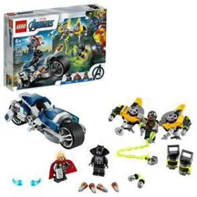 LEGO Super Heroes - Ataque dos Vingadores em Speeder Bike 76142 - 226 Peças
