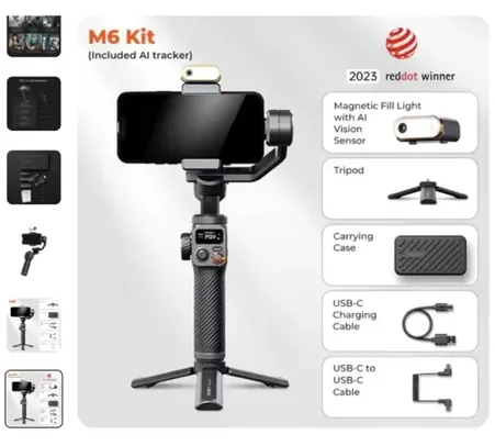 Hohem-iSteady M6 Kit Gimbal para Smartphone