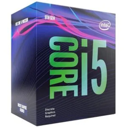 Processador Intel Core i5-9400F Coffee Lake, Cache 9MB, 2.9GHz (4.1GHz Max Turbo) | R$999