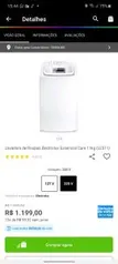 [APP+MAGALUPAY R$ 899] Lavadora de Roupas Electrolux Essencial Care 11kg | R$ 1199