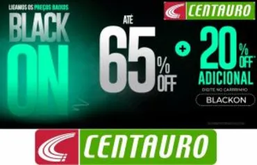 BLACKON CENTAURO ATÉ 65%OFF + 20% NO CARRINHO!!