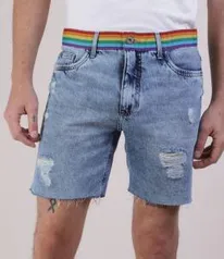 Bermuda Jeans Masculina Pride | R$18