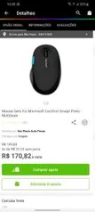 Mouse Microsoft Sculpt Comfort | R$171