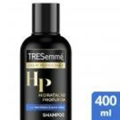 Shampoos Tresemmé Hidratação Profunda 400ml - 3 unidades | R$24