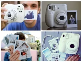 Câmera Instantânea Fujifilm Instax 7S - Branca