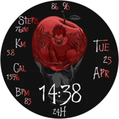 Death Note Xl22 watch face – WearOs