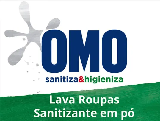 Sabão Pó Omo Lavagem Perfeita Sanitiza & Higieniza 1,6 kg