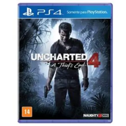 Uncharted 4: A Thief's End por R$ 76