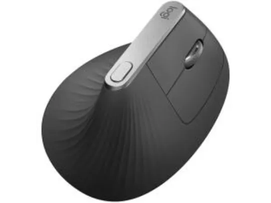 Mouse sem Fio Logitech Óptico 1600dpi - 4 Botões Mx Vertical - R$342