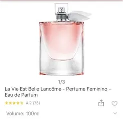 [MAGALUPAY R$150 de volta ] La Vie Est Belle Lancôme - Perfume Feminino 100ml