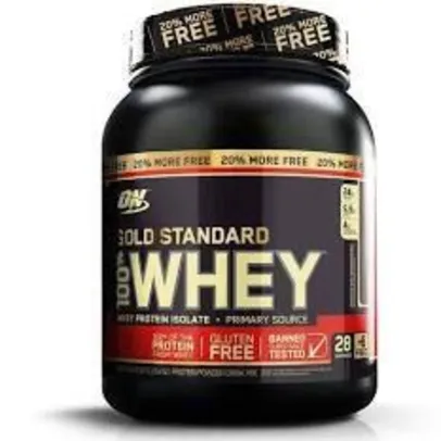 [AME R$129] Whey Protein Gold Standard 100% 1Kg Optimum Nutrition | R$ 136