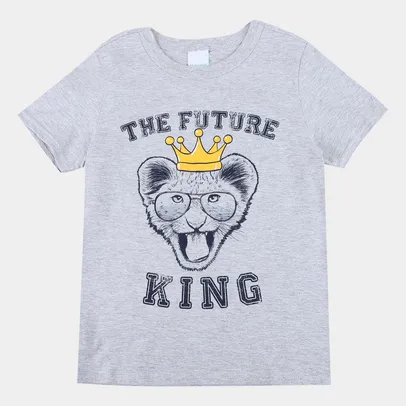 Camiseta Infantil Malwee The Future King Masculina