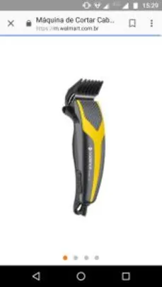 [Walmart] Máquina de cortar cabelo cadence