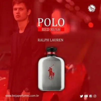Ralph Lauren Polo Red Rush Eau de Toilette 125ml - Perfume Masculino | R$292