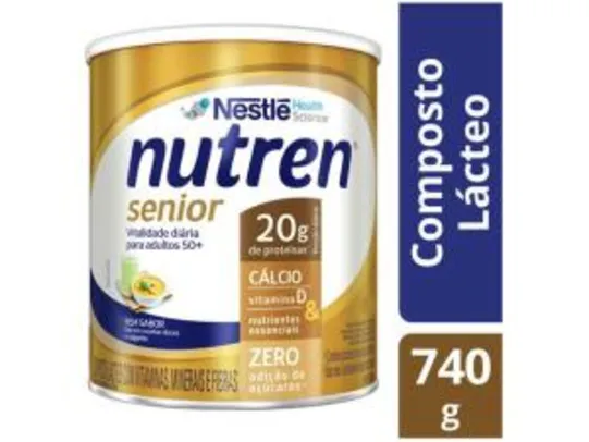 [2 unidades] Nutren Senior Sem Sabor 740g | R$ 56,54 cada