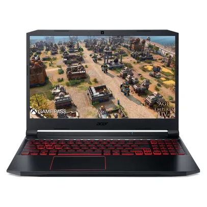 Notebook Gamer Acer Nitro 5 AN515-44-R4KA AMD Ryzen 7 Windows 11 Home 8GB 512GB SSD GTX 1650 15.6"