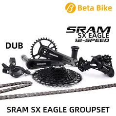  sram sx eagle 1x12 12 velocidade mtb groupset kit dub gatilho shifter