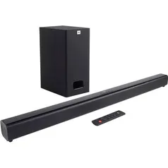 Soundbar JBL Cinema SB130 com 2.1 Canais, Bluetooth 55W | R$808