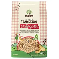 [Rec] Granola Mãe Terra Tradicional Castanhas Brasileiras 800g