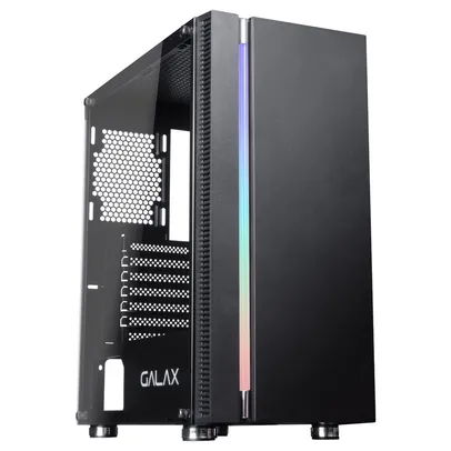 Saindo por R$ 303: Gabinete Gamer Galax ATX RGB Quasar | R$303 | Pelando