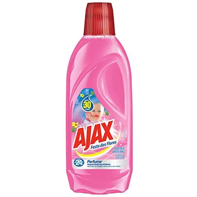 Limpador Diluível Ajax Festa Das Flores Perfume Delicado 500Ml