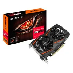 Placa de vídeo Radeon RX 560 GIgabyte Gaming OC 4GB GDDR5 - R$ 620