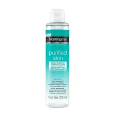 Água Micelar Purified Skin Micelar, Neutrogena, 200ml | R$21